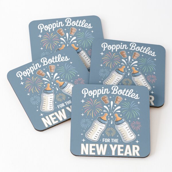 Item preview, Poppin Bottles for The New Year designed and sold by Millsoft.
