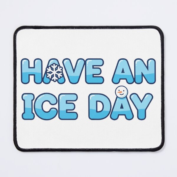 Item preview, Have An Ice Day Expression designed and sold by ClubofStitches.