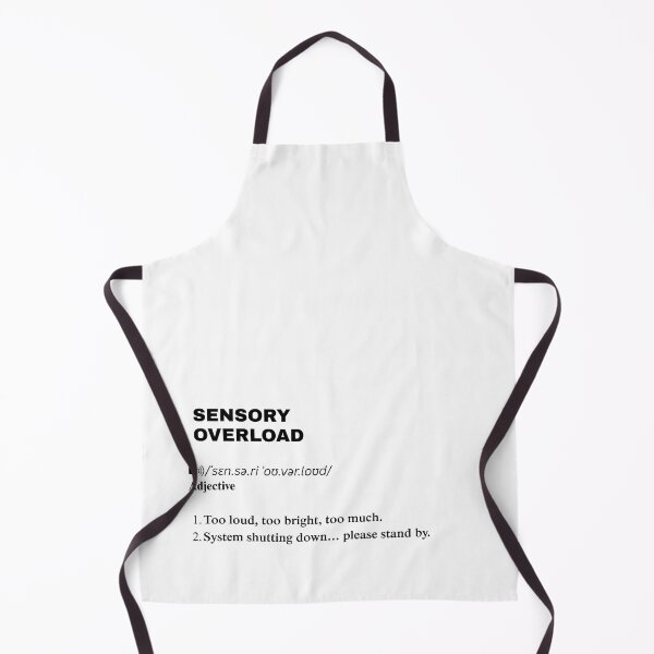 Item preview, Sensory Overload Definition Design – Funny Minimalist Aesthetic Quote designed and sold by Fatamimosh.