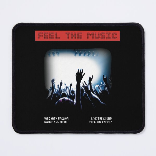 Item preview, Feel The Music - Rave Ecstasy Neon Art designed and sold by 140bpmmusic.