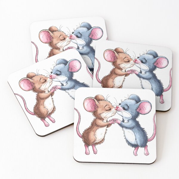 Item preview, Kissing Mice designed and sold by Kwandry.