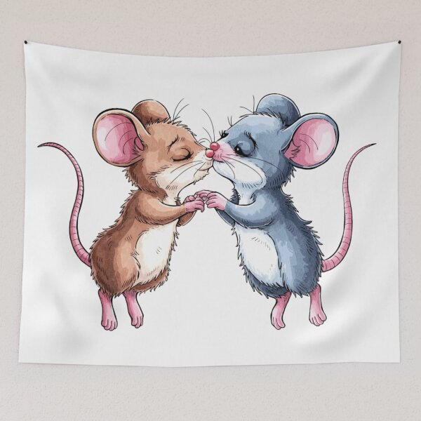Item preview, Kissing Mice designed and sold by Kwandry.