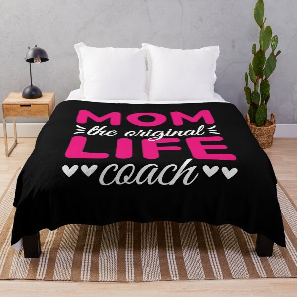 Item preview, Mom the Original Life Coach Mother's Day Quote designed and sold by MursalinDesigns.