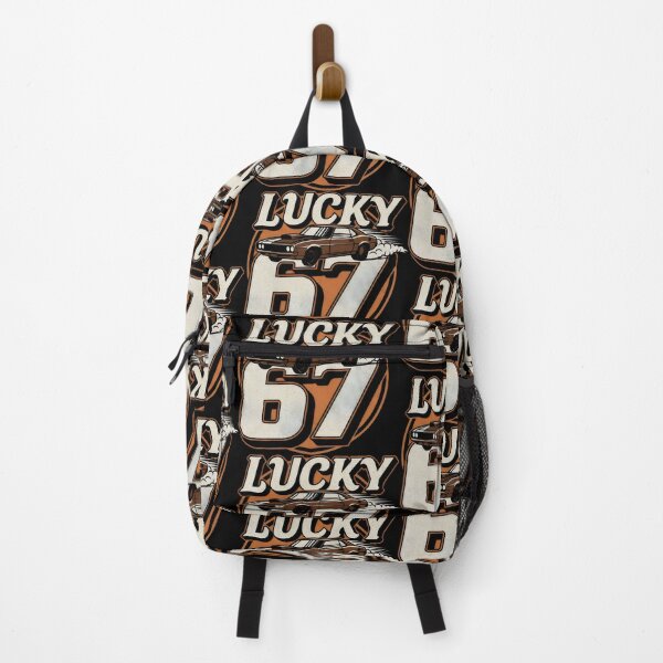 Item preview, Lucky 67 Muscle Car Burnout Retro Smoke Drift Design designed and sold by SplashTastic.