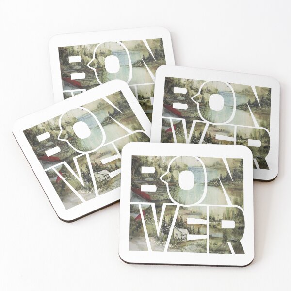 Item preview, Bon Iver Typography  designed and sold by happylittlecrow.