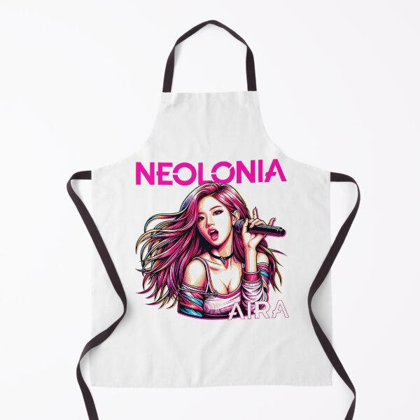 Item preview, Neolonia AIRA Future Pop Neon Portrait designed and sold by ImeldaSparks.