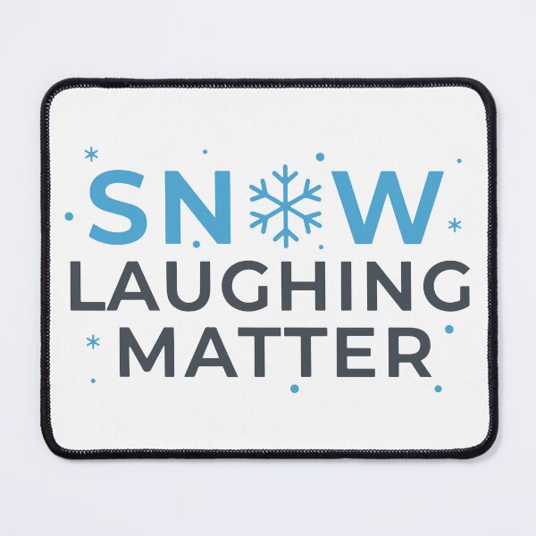 Item preview, Snow Laughing Matter designed and sold by ClubofStitches.