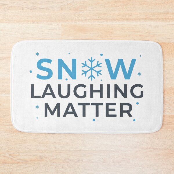 Item preview, Snow Laughing Matter designed and sold by ClubofStitches.