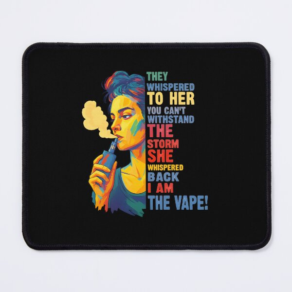 Item preview, They Whispered To Her – Vape Storm Pop Art designed and sold by House of Taste Vape Designs.