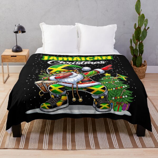 Item preview, Jamaica Dabbing Santa Christmas Jamaica Flag for Kids designed and sold by NUMAcreations.