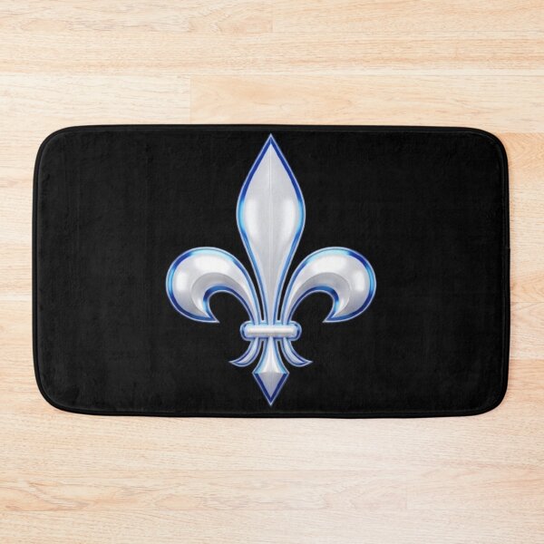 Item preview, Fleur De Lys Quebec French Canadian Heritage Blue White designed and sold by ProjectNoah.