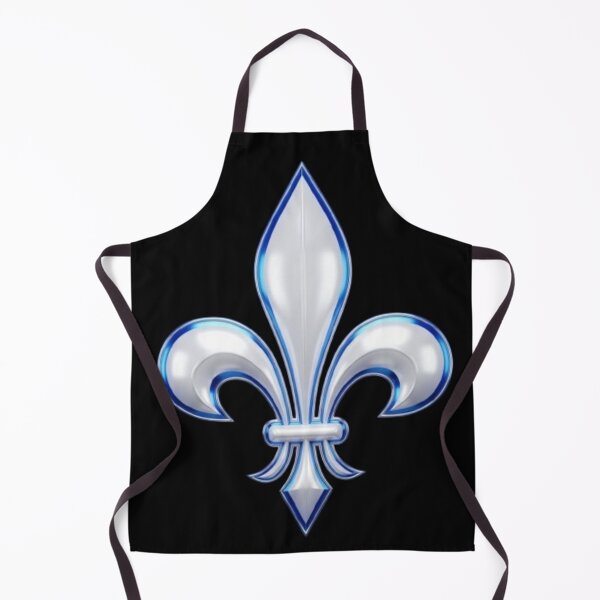 Item preview, Fleur De Lys Quebec French Canadian Heritage Blue White designed and sold by ProjectNoah.