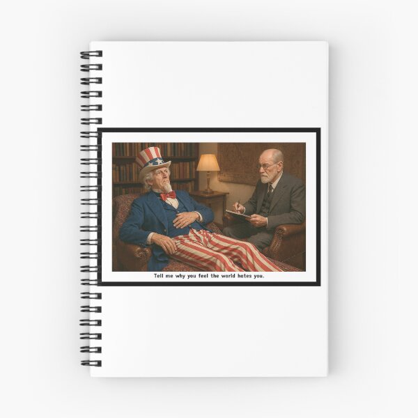 Item preview, Uncle Sam in Therapy designed and sold by Halifaxartguy.