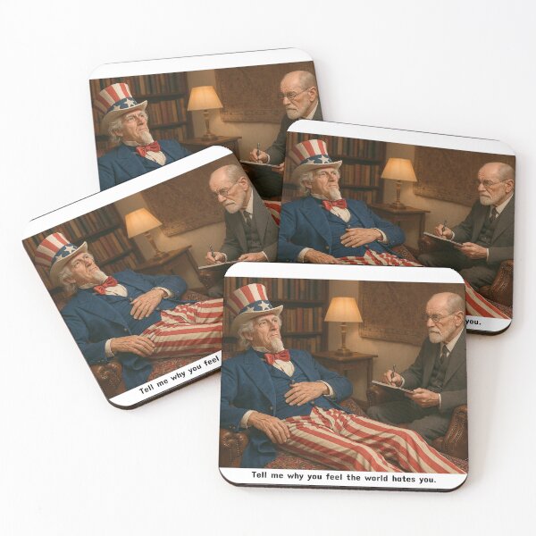 Item preview, Uncle Sam in Therapy designed and sold by Halifaxartguy.