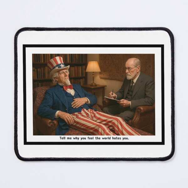 Item preview, Uncle Sam in Therapy designed and sold by Halifaxartguy.