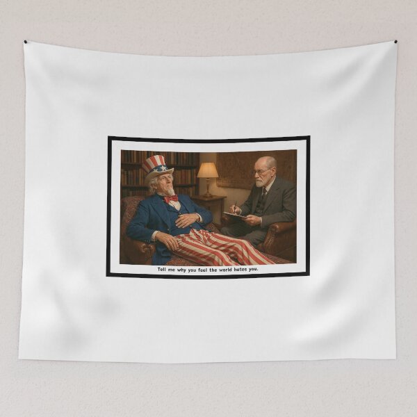 Item preview, Uncle Sam in Therapy designed and sold by Halifaxartguy.