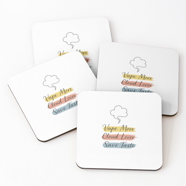 Item preview, Vape More – Cloud Lover – Save Taste Brushstroke Design designed and sold by House of Taste Designs.