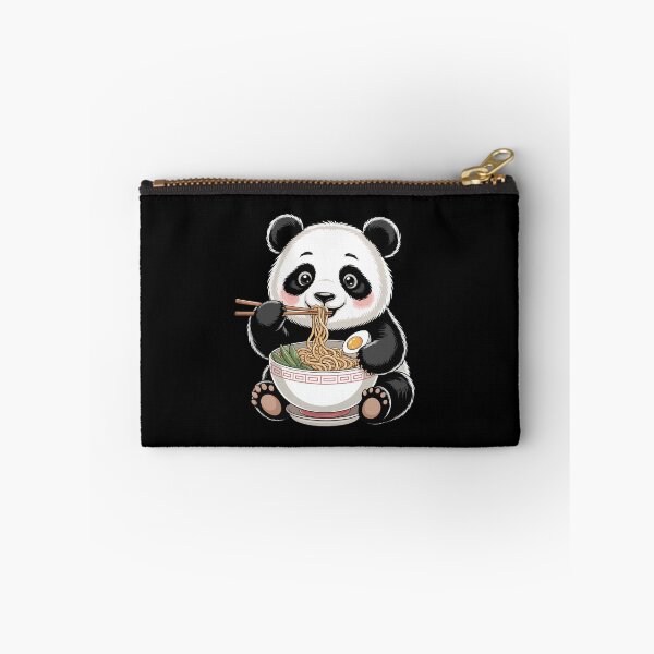 Item preview, Panda Enjoying Ramen designed and sold by jkrphoto.