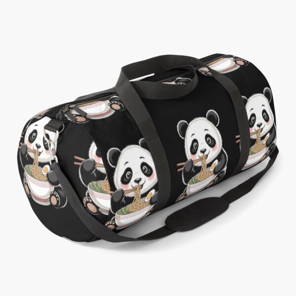 Item preview, Panda Enjoying Ramen designed and sold by jkrphoto.