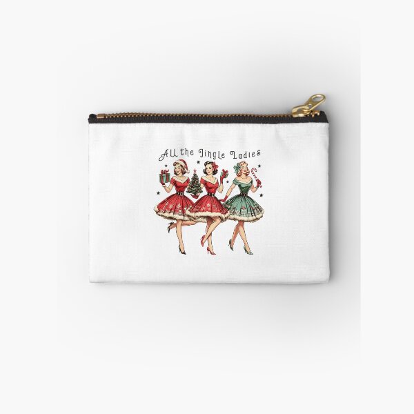 Item preview, All the Jingle Ladies Retro Holiday Scene designed and sold by torildorxop.