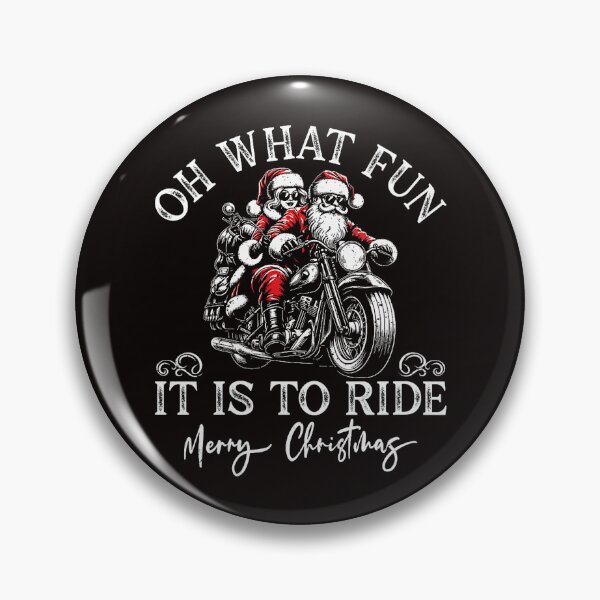 Item preview, Oh What Fun It Is to Ride Claus Motorcycle designed and sold by torildorxop.