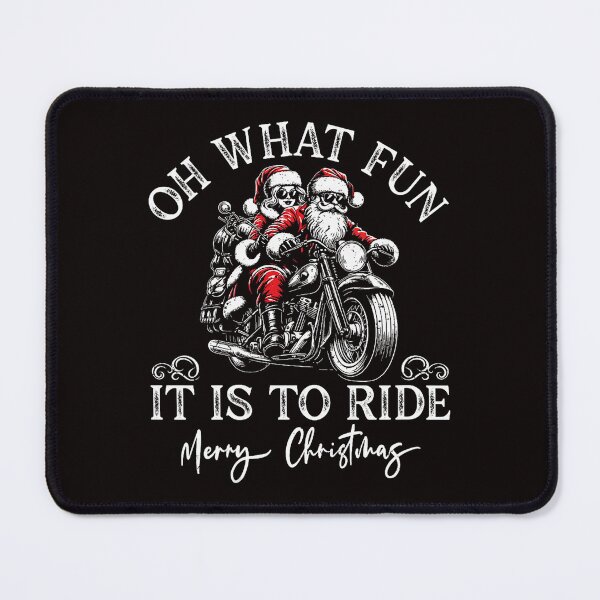 Item preview, Oh What Fun It Is to Ride Claus Motorcycle designed and sold by torildorxop.