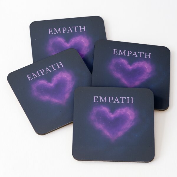 Item preview, Empath Purple Nebula Heart – Cosmic Galaxy Art designed and sold by MysticPurpleHue.
