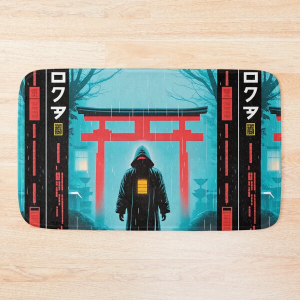 Item preview, Futuristic Japanese Poster: The Oracle's Machinery Gear designed and sold by Raw-Ink.