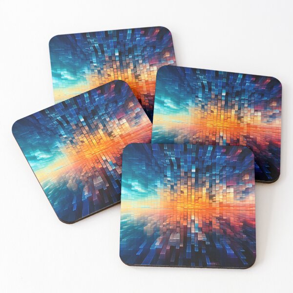 Item preview, Futuristic Fantasy Techno Cityscape Vibrant Contemporary Modern Abstract  designed and sold by DEC02.