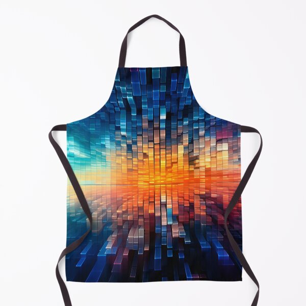 Item preview, Futuristic Fantasy Techno Cityscape Vibrant Contemporary Modern Abstract  designed and sold by DEC02.
