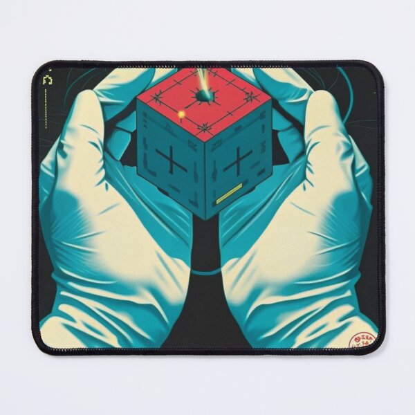 Item preview, Futuristic Japanese Poster: Vector Echo Chamber Grid designed and sold by Raw-Ink.