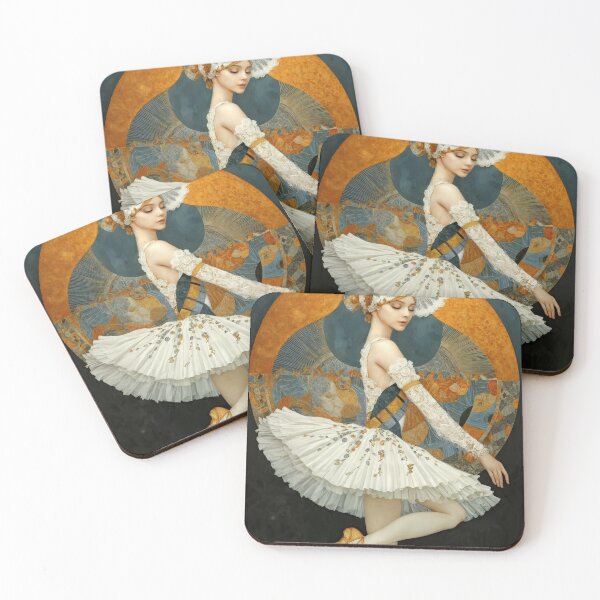 Item preview, Art Nouveau Pirouette: Elegance in Motion designed and sold by ForeverPrintsOK.