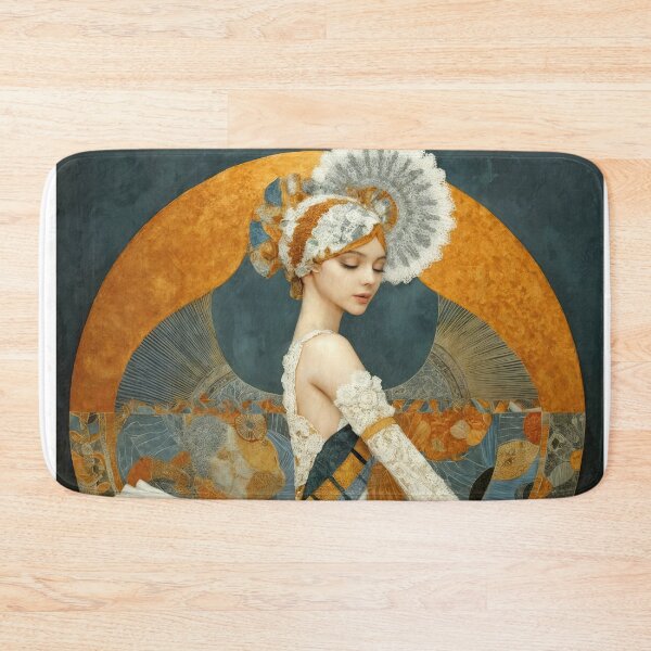 Item preview, Art Nouveau Pirouette: Elegance in Motion designed and sold by ForeverPrintsOK.