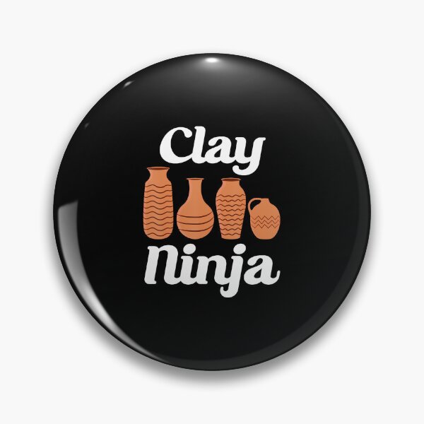 Item preview, Clay Ninja Ceramic Funny Pottery designed and sold by MyraLorri.