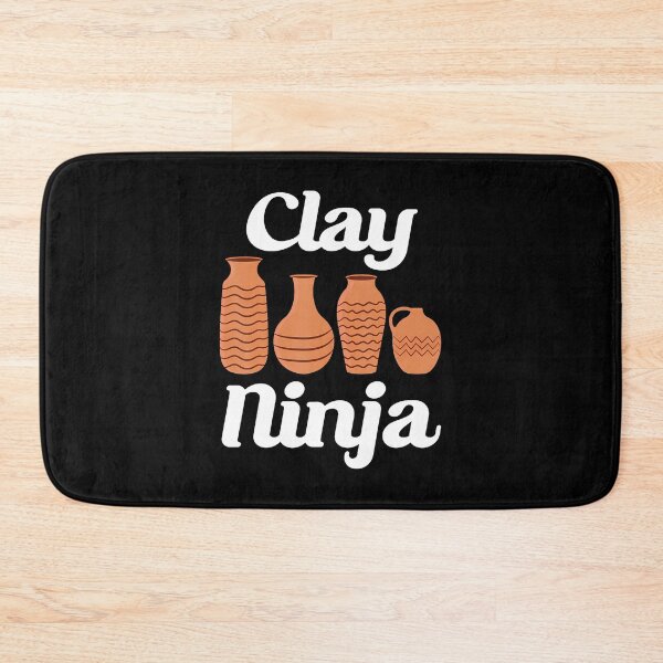 Item preview, Clay Ninja Ceramic Funny Pottery designed and sold by MyraLorri.