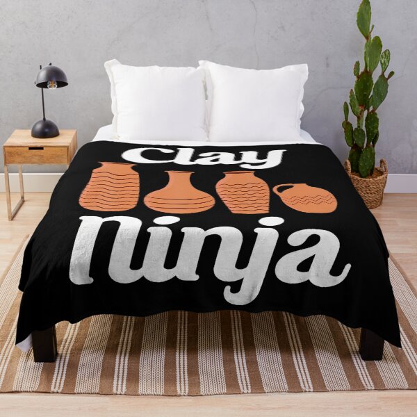 Item preview, Clay Ninja Ceramic Funny Pottery designed and sold by MyraLorri.
