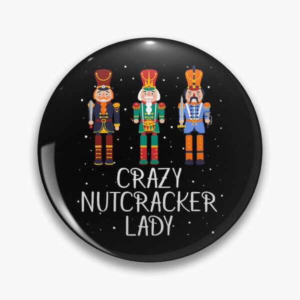 Item preview, Crazy Nutcracker Lady Festive Winter Soldiers designed and sold by barrycantre11.