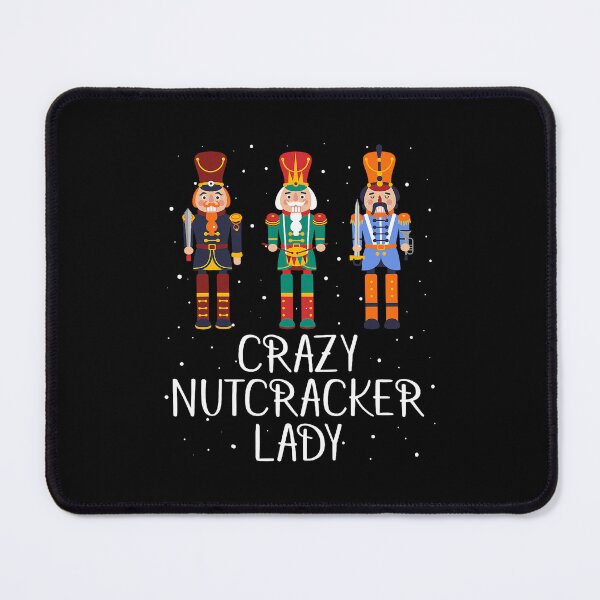 Item preview, Crazy Nutcracker Lady Festive Winter Soldiers designed and sold by barrycantre11.