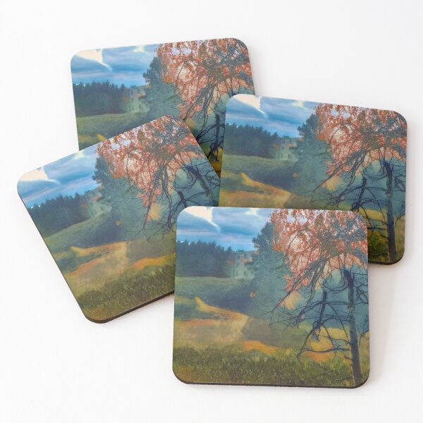 Item preview, Scenic autumn misty fall beauty painting designed and sold by MYTOPSHELF.