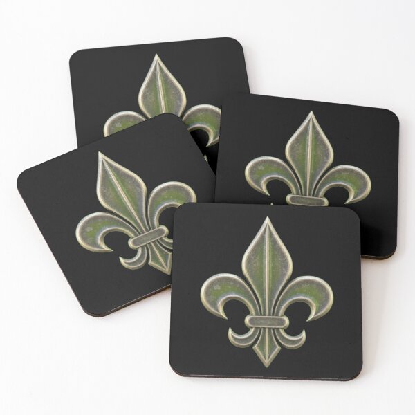 Item preview, Fleur De Lys Scout Symbol Bronze Outdoor Adventure Heritage designed and sold by ProjectNoah.