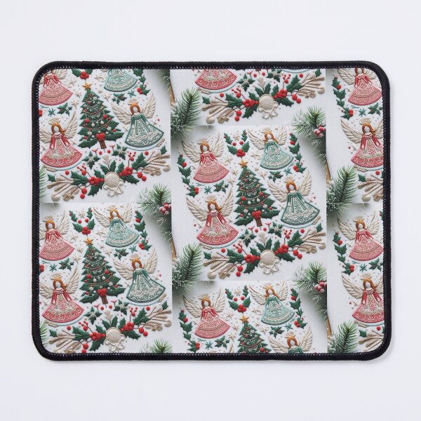 Item preview, Aesthetic Christmas Angels and Christmas Tree designed and sold by ArtisticFerns.