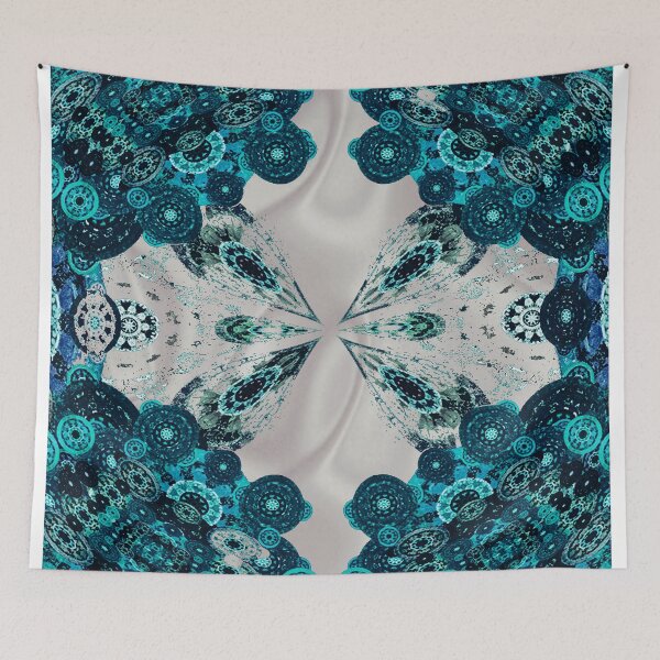 Item preview, Smooth Silk Brocade Mandala  designed and sold by carlitapeartree.