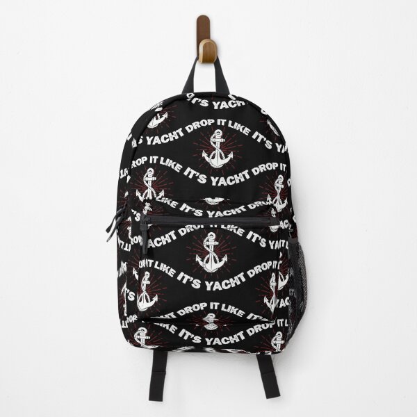 Item preview, Drop It Like It's Yacht Funny Yacht Boat Captain Sailor designed and sold by TiffanyLucia.