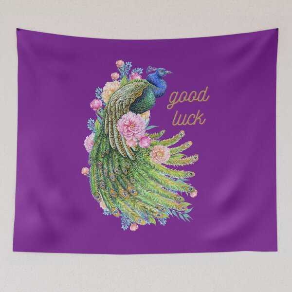 Item preview, Peacock “Good Luck” Flower  designed and sold by doktordanTemiz.