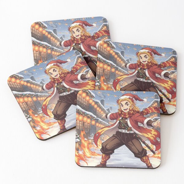 Item preview, Christmas Rengoku, Demon Slayer, Kimetsu No Yaiba designed and sold by Innova_Creations.