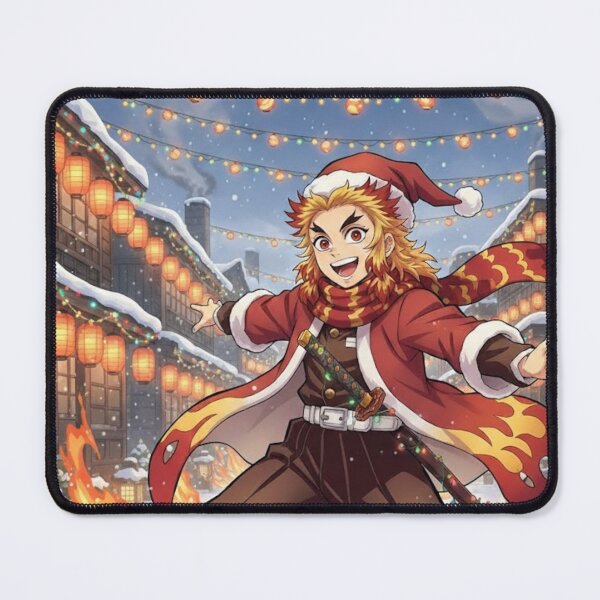 Item preview, Christmas Rengoku, Demon Slayer, Kimetsu No Yaiba designed and sold by Innova_Creations.