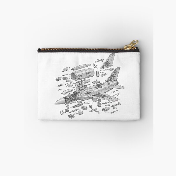 Item preview, Exploded View of a Fighter Jet designed and sold by newvisionart191.