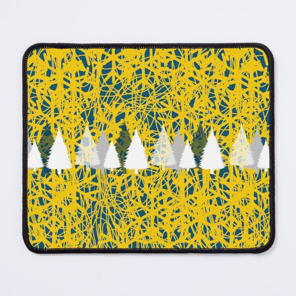 Item preview, Golden Christmas forest designed and sold by Ginger Tea Studio.