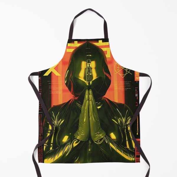 Item preview, Futuristic Japanese Poster: Armored Neon Ghost Operator designed and sold by Raw-Ink.