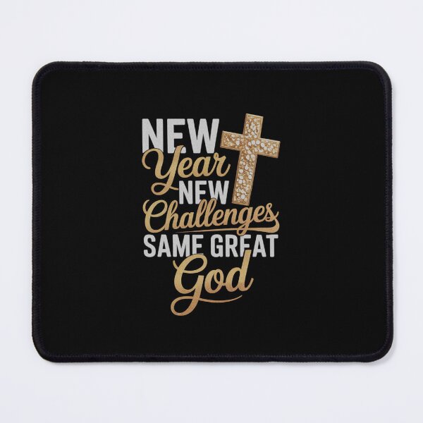 Item preview, New Year New Challenges Great God 2026 Message designed and sold by kienoy.